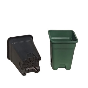 หม้อแกลลอนสีดำทรงสี่เหลี่ยมสำหรับใส่ดอกไม้หม้อควบคุมราก - Product Image 2