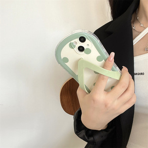 AilesTecca Funny 3D <strong>Flip</strong> <strong>Flops</strong> Polka Dot Phone Case Soft TPU Shockproof Cover for iPhone 17 16 15 14 13 12 Pro Max - Product Image 2