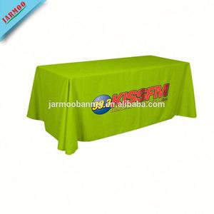 Tùy chỉnh in 6ft Polyester/cotton Khăn trải bàn với logo cho đám cưới & bên - Product Image 3