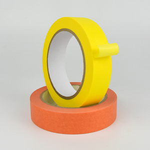 Nastro Adesivo Giallo in <span class=keywords><strong>Carta</strong></span> Crespa Resistente alle Alte Temperature per Carrozzeria e Pittura Automobilistica - Product Image 6
