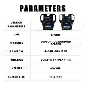 Radio para Auto Android 12 de 13.6 Pulgadas para Chrysler 300C 2011-2023, Estéreo Multimedia para Auto, Navegación GPS, Reproductor Multimedia, Receptor - Product Image 6