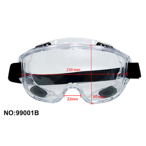 Lunettes de sécurité ANSI Z87.1 CE EN166, ventilation directe, résistantes aux chocs - Product Image 3