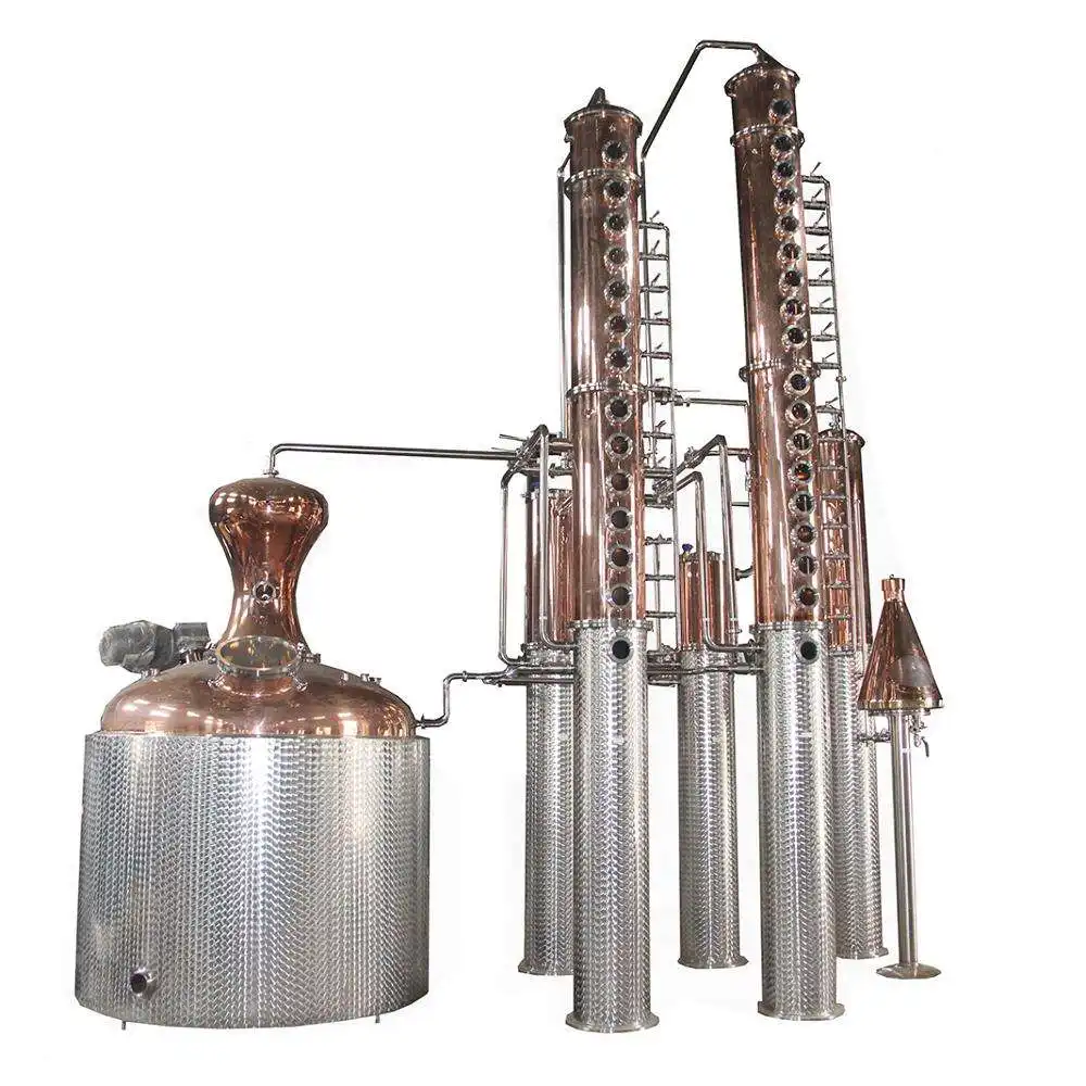 liquor distillery gin making machines whisky 1000 litre pot still