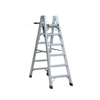 Échelle industrielle pliable double face réglable en aluminium de 6 pieds (1,8 m) en forme de A, pour usage professionnel, 3 m, 5 mètres