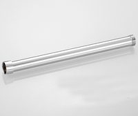 Accessoires de douche en chrome G3/4, ensemble de robinets de douche, tube d'extension de salle de bain, tube d'extension de 30 cm, barre d'extension