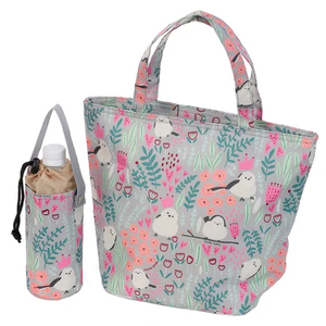 Bolso de Mano Plegable de Poliéster con Diseño de Tetas Japonesas, Cierre de Cremallera, Correa de Cadena Impermeable, Capacidad de 3L+ - Product Image 6