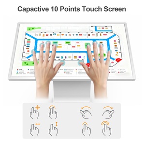 Kiosco con Pantalla Táctil Tipo K <span class=keywords><strong>de</strong></span> 32 Pulgadas, Enchufe Estándar Americano, Android 11, 350nits, para Exposiciones, Eventos, Ferias Comerciales (Envío desde Almacén en EE. UU.) - Product Image 3