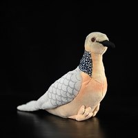 Juguete de Peluche Suave y Esponjoso de Spilopelia Chinensis, Fabricación Profesional Personalizada, 22 cm, OEM/ODM, para la Educación Temprana de Niños
