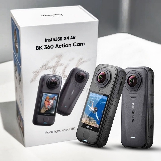 Ready to Ship Insta360 X4 Air Action Camera | Brand New 100% Original 8K 360 Panoramic Camera with 1 Year Warranty Global