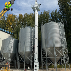 Max 80t tùy chỉnh nhúng nóng mạ kẽm thức ăn Silo cho lợn trang trại - Product Image 2