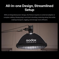 Godox SL200RF SL300RF Lumière LED bicolore continue pour studio, éclairage d'appoint pour diffusion en direct et photographie de portrait