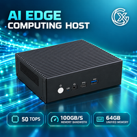 Pemantauan Lini Produksi AI Edge Computing Host yang Menggunakan 30B LLM Desktop Dual GbE LAN