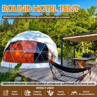 Tente de camping personnelle moderne, portable et coupe-vent, adaptée aux parcs, hôtels et randonnées, fabriquée en acier galvanisé, tente dôme de camping