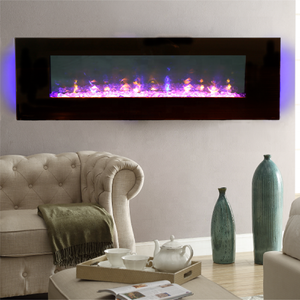 <span class=keywords><strong>Chimenea</strong></span> eléctrica de 72 pulgadas de lujo moderna montada en la pared <span class=keywords><strong>con</strong></span> altavoz <span class=keywords><strong>Bluetooth</strong></span> - Product Image 5