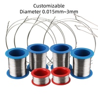 Alambre de Platino-Rodio de Estabilidad Química Superior para Termopares, Bujes, Gazas Catalíticas, Bujías y Cables Colgantes de Laboratorio