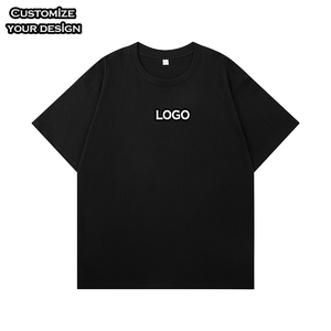 Men's Cotton Short Sleeve O-Neck T-Shirt for Man Solid Color Simple Loose Casual <strong>Tops</strong> Hot Sale <strong>Design</strong> - Product Image 2