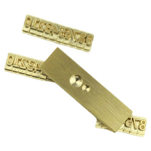 Estampado <span class=keywords><strong>en</strong></span> Relieve para <span class=keywords><strong>Cuero</strong></span>, Letras Clásicas para Grabar Nombres <span class=keywords><strong>en</strong></span> <span class=keywords><strong>Cuero</strong></span>, Logotipo <span class=keywords><strong>en</strong></span> Relieve, Número <span class=keywords><strong>en</strong></span> Relieve sobre <span class=keywords><strong>Cuero</strong></span> - Product Image 6