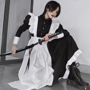ชุดแม่บ้านสีดำ<span class=keywords><strong>ชาย</strong></span>คอสเพลย์น่ารักกระโปรงโลลิต้าญี่ปุ่นอะนิเมะชุดแม่บ้านโลลิเสื้อผ้าสตรี - Product Image 2
