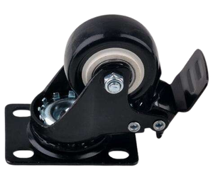 Wholesale Modern 2 Inch/Various Size Furniture Office Cabinet Lockable Office Chair Swivel <strong>Caster</strong> Brake for Hospital Hotel Use - Product Image 4