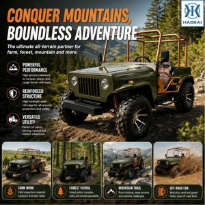 Mini buggy tout-terrain <span class=keywords><strong>200CC</strong></span> 4 temps refroidi par air pour adulte, à essence, avec transmission par chaîne et freins à disque hydrauliques - Product Image 3