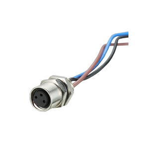 كابل ذكر إلى أنثى بـ 4 سنون بطول 1 متر و3 أمتار، موصل مقاوم للماء لتزويد الطاقة، موصل دائري للسيارات بـ 6 سنون M8 - Product Image 3