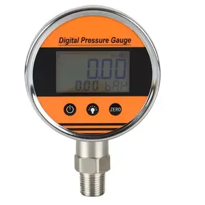 medidor de líquido e gás -0.1 0 100Mpa e medidor de pressão digital absoluta