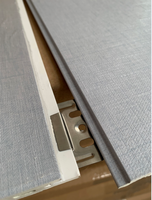 Precio al por mayor PVC WPC Panel de pared acanalado moderno Impermeable de madera para sala de estar interior Función antiestática a prueba de humedad