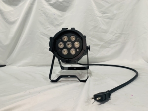 ไฟพาร์ LED <span class=keywords><strong>Dream</strong></span> Ya 7*10W RGBW 4-in-1 DMX512/RDM ค่า CRI สูง 85 ความสว่าง 6300 ลูเมนส์ IP20 พร้อมฟังก์ชั่น Wash + Strobe Burst สำหรับงานเวที คลับ/คาราโอเกะ - Product Image 1