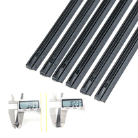 Ykktion — lames d'essuie-glace en métal de voiture 6mm, réparation de pare-brise, faisceau d'essuie-glace universel en U, recharge de lames en caoutchouc
