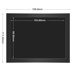 Nhà Máy Giá <span class=keywords><strong>8</strong></span> <span class=keywords><strong>inch</strong></span> Mini Công Nghiệp Kim Loại màn hình cảm ứng điện trở màn hình <span class=keywords><strong>VGA</strong></span> HD-MI Wall Mount hiển thị công nghiệp - Product Image 2