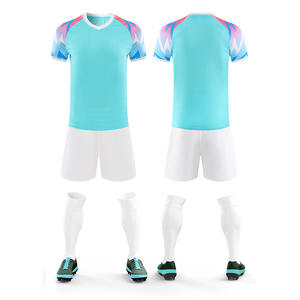 Camiseta de fútbol personalizada, pantalones cortos personalizados para adultos y jóvenes, camisetas de fútbol con logotipo de número de nombre de equipo, diseño personalizado de gama alta - Product Image 2
