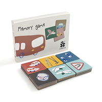 Jeu de cartes assorti personnalisé robuste avec boîte magnétique Jeu de cartes éducatif pour enfants