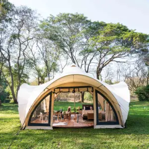 Luxe Tenten Hotel Resort Glamping Tent Grote Outdoor Camping Dubbele Deur Tuintent Party