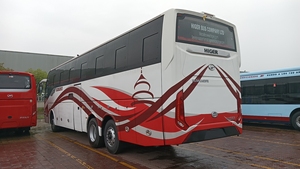 Cao hơn động cơ phía trước đôi Trục xe khách xe buýt để bán thương hiệu sử dụng Cummins động cơ sang trọng huấn luyện viên xe buýt 57 Chỗ ngồi DIESEL xe buýt chở khách - Product Image 5