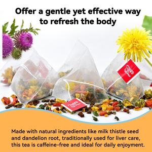 Té de Raíz de Diente de León Chinaherbs, Té de Limpieza Hepática de 21 Días con Hierbas Orgánicas Naturales para la Salud del Hígado, en Caja con Bolsitas - Product Image 6