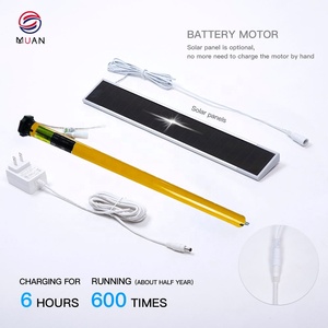 Compre Persianas Enrollables Eléctricas, Pantalla Solar Opaca, Persianas Enrollables Motorizadas Automáticas con Batería y <span class=keywords><strong>Cortinas</strong></span> para Ventanas - Product Image 5