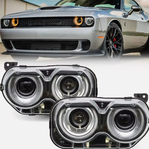Conjunto de faros delanteros de lado derecho 68174066AE para <span class=keywords><strong>Dodge</strong></span> <span class=keywords><strong>Challenger</strong></span> 3.6L 2015-2023 68174066AF 68174066AC - Product Image 2