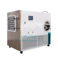 LABFREEZ 20kg Pilot Siliconenolie Circulerende Probiotica Polypeptide Voedsel Fruit Lyofilisator Vacuüm Vriesdroger