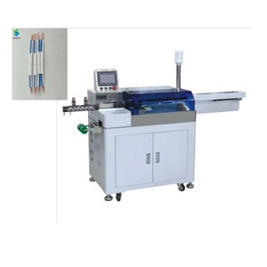 Machine à dénuder et à étamper les câbles longs avec gaine extérieure et âme réglable - Product Image 1