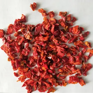 Nouvelle récolte de poivron rouge séché à l'air bonne qualité usine chinoise en gros pur naturel à bas prix