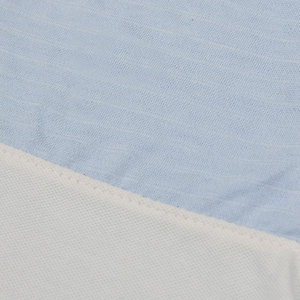 Nouvelle conception, logo personnalisé, chemise décontractée à manches courtes pour homme, de haute qualité, vente en gros, respirante, en toile unie polyester/coton - Product Image 5