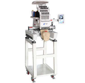 Nouvelle machine à broder numérique informatisée à <span class=keywords><strong>10</strong></span> aiguilles, écran tactile, pour usage domestique, vêtements, casquettes, chapeaux, t-shirts - Product Image 2