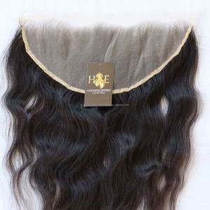 Proveedor de cierre Frontal de encaje fino HD, Cabello 100% sin procesar, indio, transparente - Product Image 1