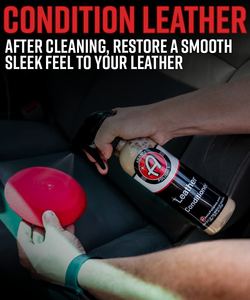 Kit de Cuidado de Cuero con Efecto de Alto Brillo - Limpiador y Acondicionador de Cuero, Suministros de Limpieza para Autos - Product Image 3
