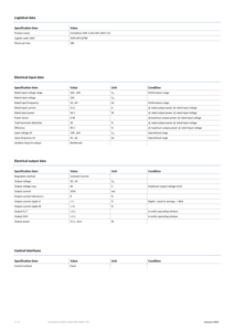 Pilotes de panneau CertaDrive à faible ondulation CertaDrive 42W 1.05A 40V <span class=keywords><strong>230V</strong></span> I <span class=keywords><strong>G5</strong></span> - Product Image 3