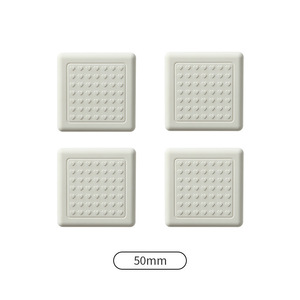Fundas Protectoras Antideslizantes de PVC para Patas de Silla, Duraderas y Resistentes al Desgaste, Fundas de Goma Cuadradas para Patas de Silla, Asientos, Sofás, Mesas y Esquinas - Product Image 1