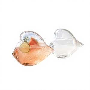 Verres à cocktail transparents en borosilicate faits à la main de 450 ml, sans plomb, coupe Martini, verres à Margarita, verrerie de bar réutilisable en gros - Product Image 6
