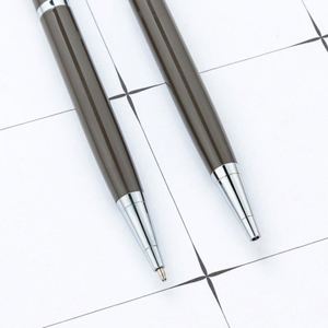 1.0Mm Business Metal Student Writing Gift Promotional With Engraved Logo Twist-Action Ballpoint <b>Pen</b> - Product Image 2