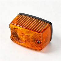 Feu de signalisation latéral halogène pour tracteur, IP65, DC12V, boîtier PC, fixation 2 vis, indicateur ambre, machines agricoles XYAL/OEM