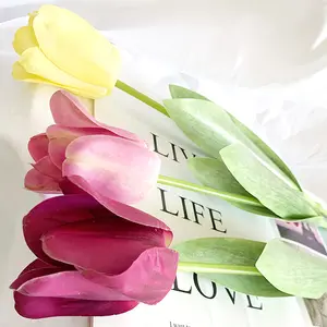 TULIP Artificial Flower SPRING FLOWER FOR HOME DECORATION HIGH QUALITY